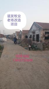 鶴壁誼發牧業老場改造現場